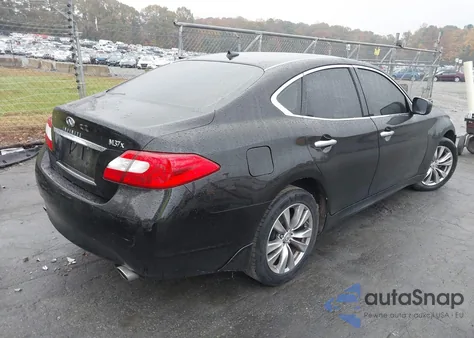 2012 Infiniti M37X z USA, uszkodzony, nr VIN JN1BY1AR5CM394146